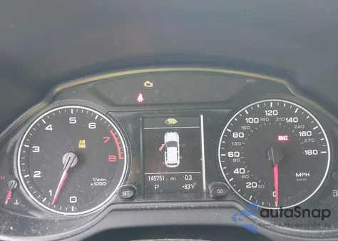 2012 Audi Q5 3.2 Premium Plus from USA, damaged, VIN WA1DKAFP0CA124185